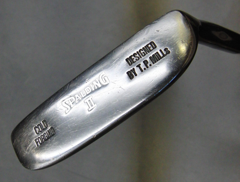 T P Mills T.P. Mills Designed Spalding II Cold Forging Putter 89cm Steel Shaft TPM Grip 3 T P Mills T.P. Mills Designed Spalding II Cold Forging Putter 89cm Steel Shaft TPM Grip
