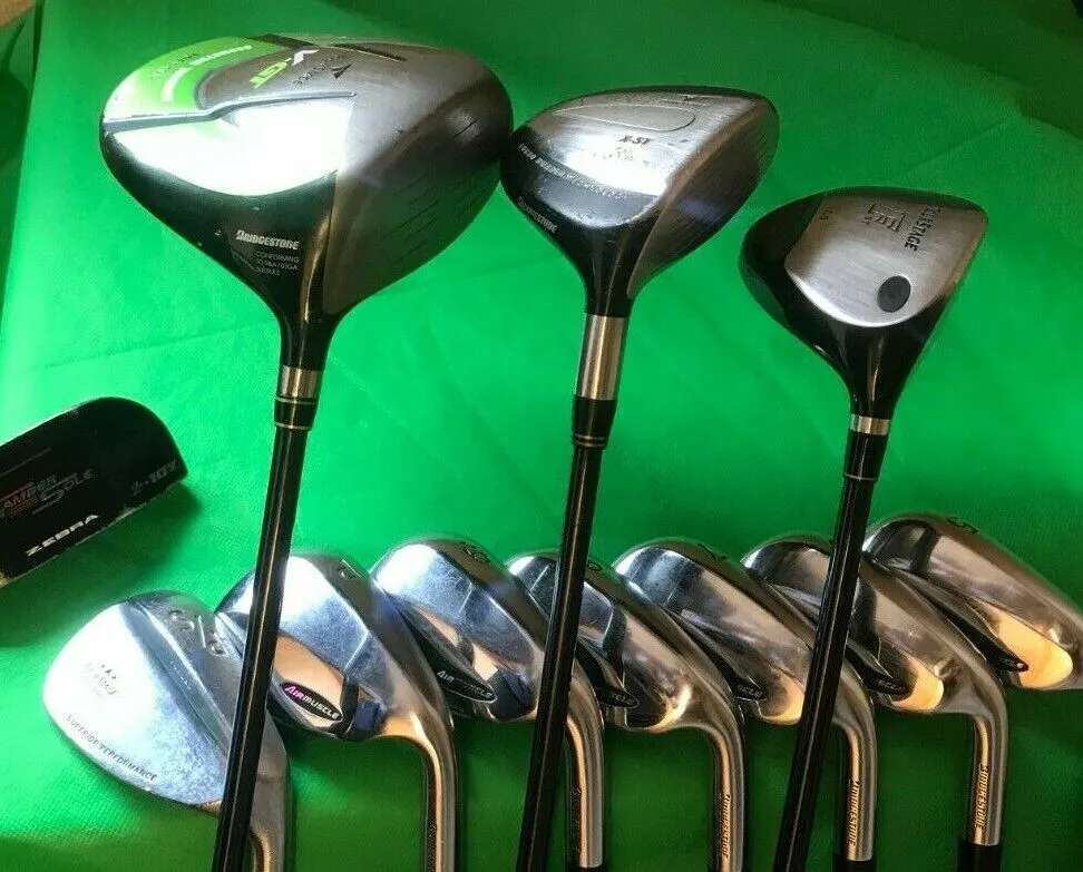 Bridgestone, Zebra Set Of BridgeStone TS-211 5-P/S (7 Irons) Tour Stage V-GT Driver & Woods Putter 9 Bridgestone, Zebra Set Of BridgeStone TS-211 5-P/S (7 Irons) Tour Stage V-GT Driver & Woods Putter - Image 7