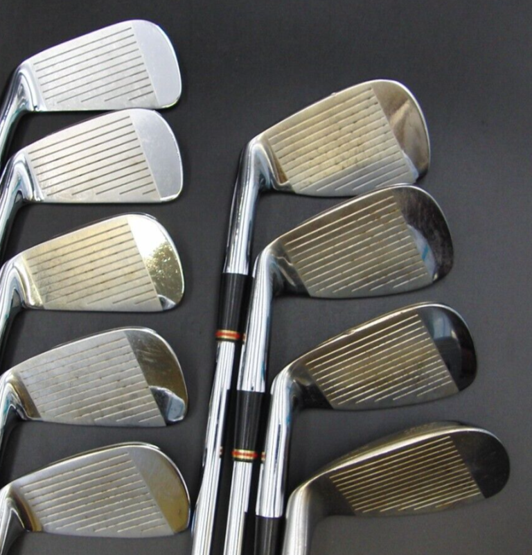 Set Of 9 X Wilson Staff FG-51 Irons 3-SW Stiff Steel Shafts Wilson Staff Grips 5 Set Of 9 X Wilson Staff FG-51 Irons 3-SW Stiff Steel Shafts Wilson Staff Grips - Image 3