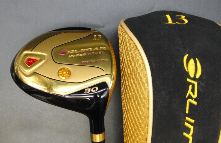 Orlimar Hyper Steel ORM 30° 13 Wood Regular Graphite Shaft Orlimar Grip+ H.Cover 3 Orlimar Hyper Steel ORM 30° 13 Wood Regular Graphite Shaft Orlimar Grip+ H.Cover