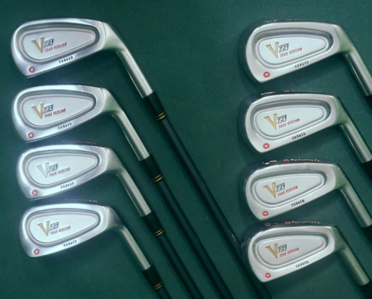 Set Of 8 X TaylorMade V721 Tour Version Forged Irons 3-PW Regular Graphite 3 Set Of 8 X TaylorMade V721 Tour Version Forged Irons 3-PW Regular Graphite