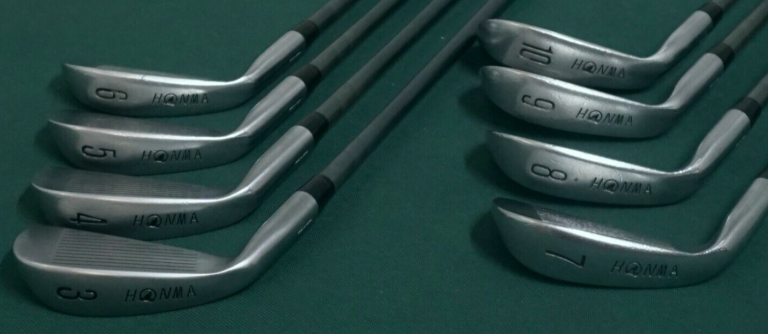 Set Of 8 X Honma LB280 Irons 3-10 Regular Titanium Carbon Shafts 6 Set Of 8 X Honma LB280 Irons 3-10 Regular Titanium Carbon Shafts - Image 4