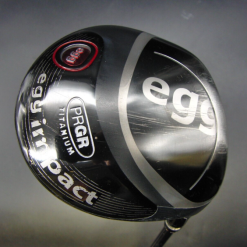 Japanese PRGR Titanium Egg Impact Driver Regular Graphite Shaft Golf Pride Grip