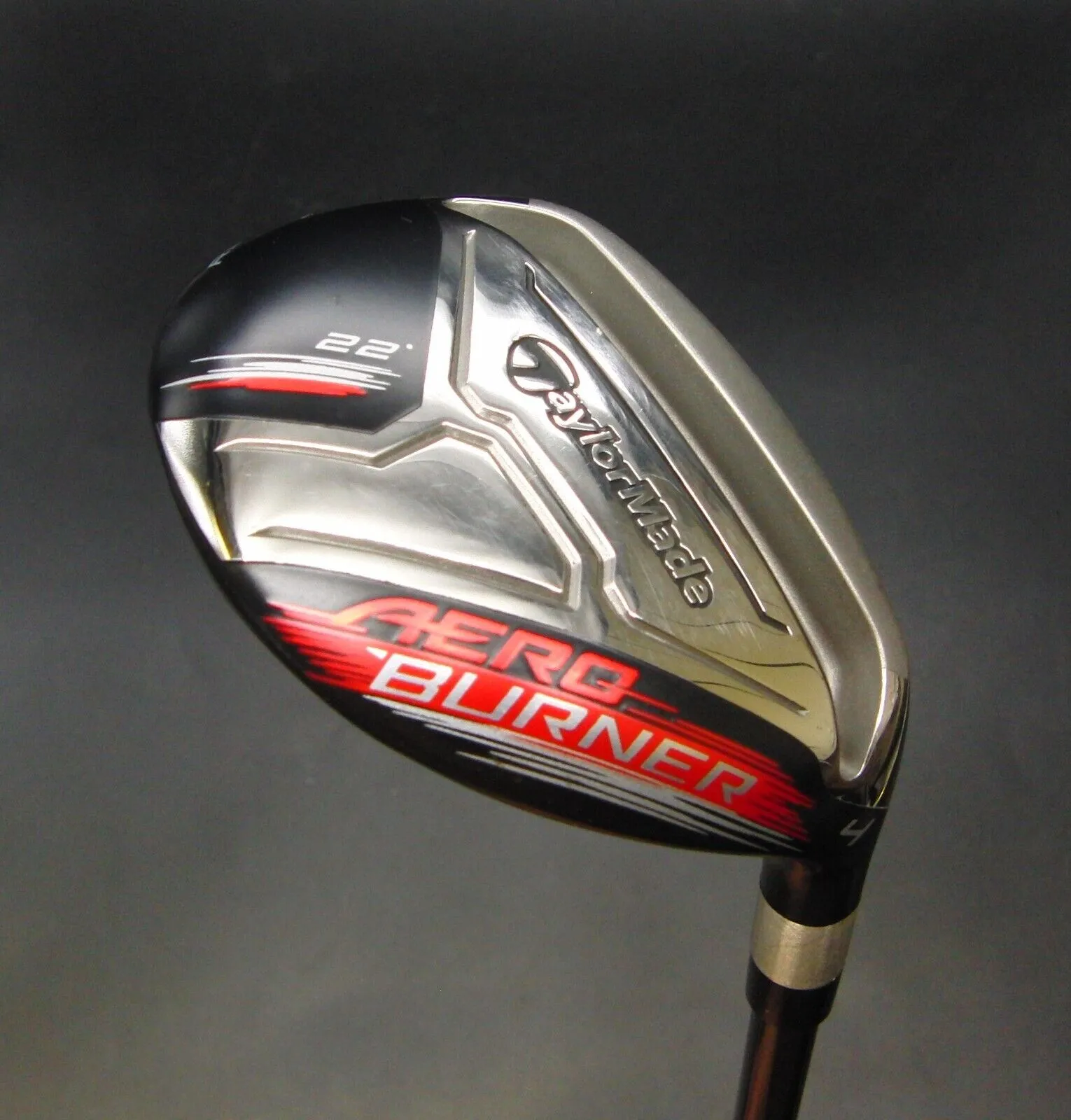 US Issue TaylorMade Aeroburner 22° 4 Hybrid Regular Graphite Shaft T/Made Grip 5 US Issue TaylorMade Aeroburner 22° 4 Hybrid Regular Graphite Shaft T/Made Grip - Image 3