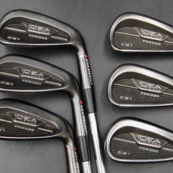 Set Of 6 X Adams Golf Idea Pro Black CB1 Forged Irons 5-PW Stiff Steel Shafts -Clubs Sales Shop 32 bb6050fb 129c 4bf6 b8ba b0044a1d6286