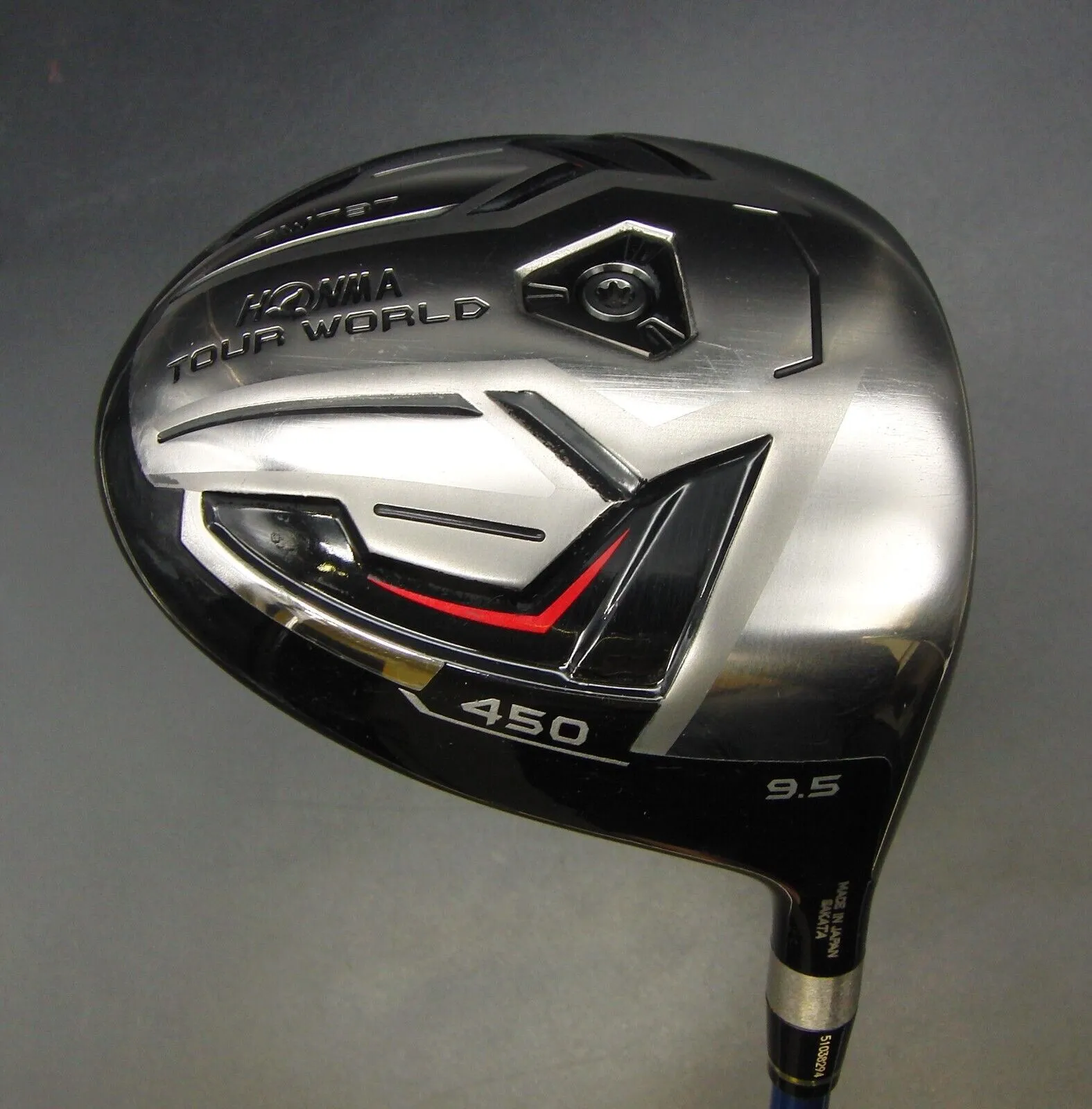 Japanese Honma Tour World TW737 450 9.5° Driver Stiff Graphite Shaft Honma Grip 4 Japanese Honma Tour World TW737 450 9.5° Driver Stiff Graphite Shaft Honma Grip - Image 2