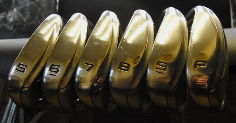 Set Of 6 X Nike Slingshot Irons 5-PW Uniflex Steel Shafts Mixed Grips 6 Set Of 6 X Nike Slingshot Irons 5-PW Uniflex Steel Shafts Mixed Grips - Image 4