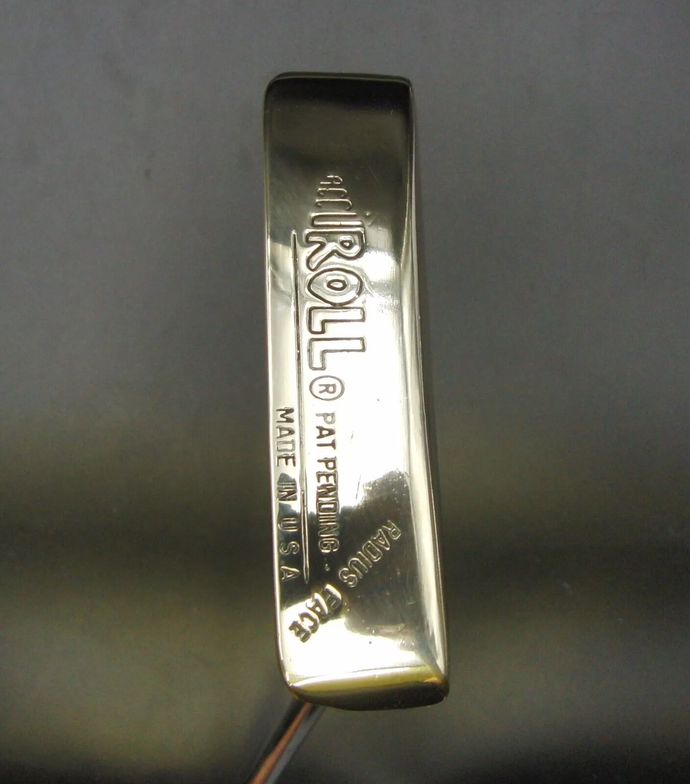 Vintage Accu Roll Pat Pending Putter Steel Shaft Length 90cm Lamkin Black Grip 6 Vintage Accu Roll Pat Pending Putter Steel Shaft Length 90cm Lamkin Black Grip - Image 4