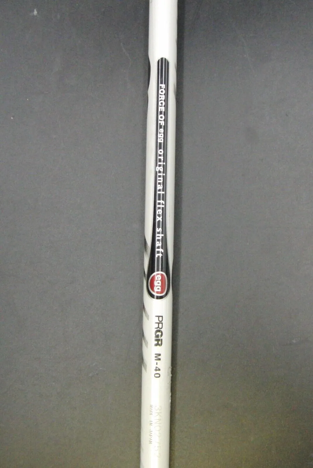 PRGR M-40 Egg Force 6UT Hybrid Regular Graphite Shaft PRGR Grip 7 PRGR M-40 Egg Force 6UT Hybrid Regular Graphite Shaft PRGR Grip - Image 5