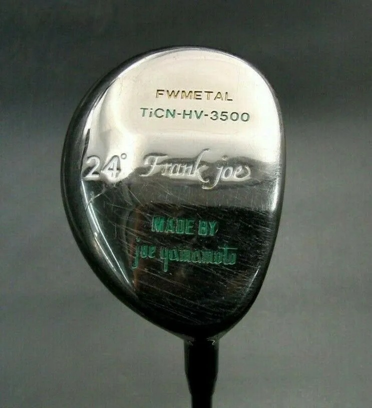 Japanese Joe Yamamoto Frank Joe FW Metal TiCN-HV-3500 24° Wood Regular Graphite 3 Japanese Joe Yamamoto Frank Joe FW Metal TiCN-HV-3500 24° Wood Regular Graphite