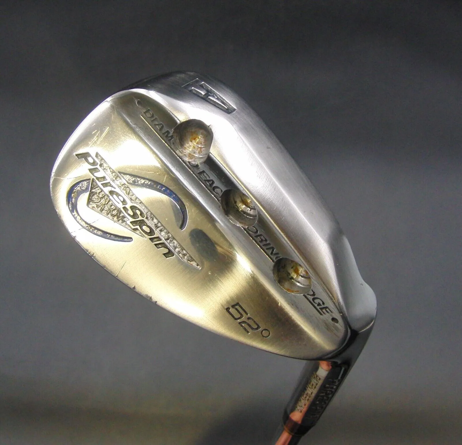 Purespin Pure Spin 52° Gap Wedge Regular Steel Shaft Pure Spin Grip 4 Purespin Pure Spin 52° Gap Wedge Regular Steel Shaft Pure Spin Grip - Image 2
