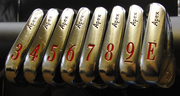 Set Of 8 X Ben Hogan Apex 50th Anniversary Irons 3-PW Stiff Steel Shafts 6 Set Of 8 X Ben Hogan Apex 50th Anniversary Irons 3-PW Stiff Steel Shafts - Image 4