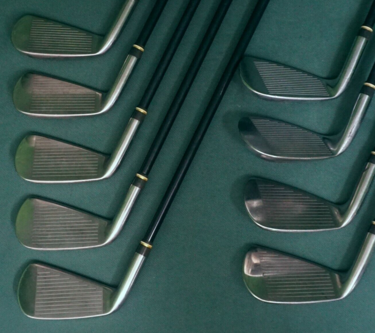 Set Of 9 X Mizuno E-10 CorTechno Design Forged Irons 4-SW + A Wedge 5 Set Of 9 X Mizuno E-10 CorTechno Design Forged Irons 4-SW + A Wedge - Image 3