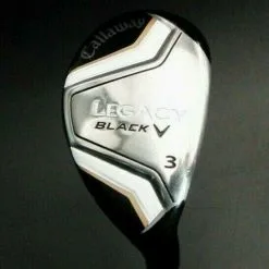 Callaway Legacy Black V 21° 3 Hybrid Stiff Flex Graphite Shaft Ignio Grip