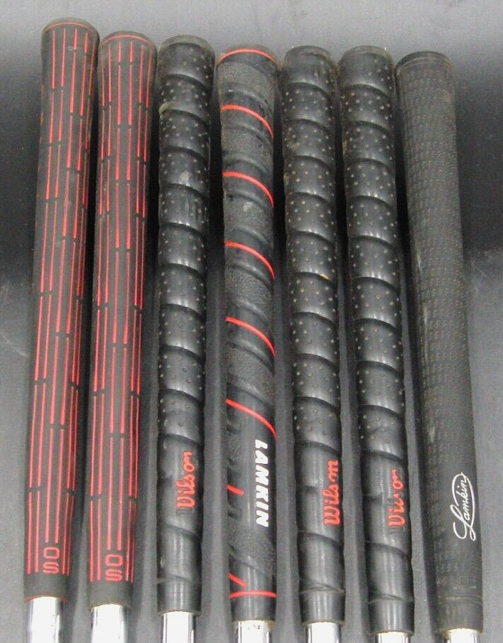 Set Of 7 X Wilson Staff FG-51 Irons 4-PW Regular Steel Shafts Mixed Grips 8 Set Of 7 X Wilson Staff FG-51 Irons 4-PW Regular Steel Shafts Mixed Grips - Image 6