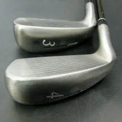 Set Of 2 X PRGR Zoom Type 020i 3 & 4 Hybrid Irons Stiff Graphite Shafts -Clubs Sales Shop 32 c90b9829 7c67 44cb 8ab8 a225482ee564