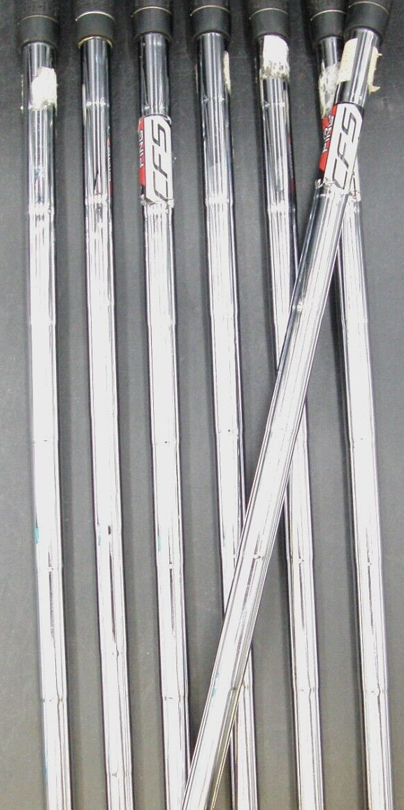 Set Of 7 X Ping S55 Yellow Dot Irons 4-PW Stiff Steel Shafts Ping Grips 7 Set Of 7 X Ping S55 Yellow Dot Irons 4-PW Stiff Steel Shafts Ping Grips - Image 5