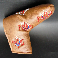 Luxury PSYKO GOLF Embroidered Genuine Leather Putter Head Cover -Clubs Sales Shop 32 cd4da8be d3b4 4322 bdcb 69c222486373