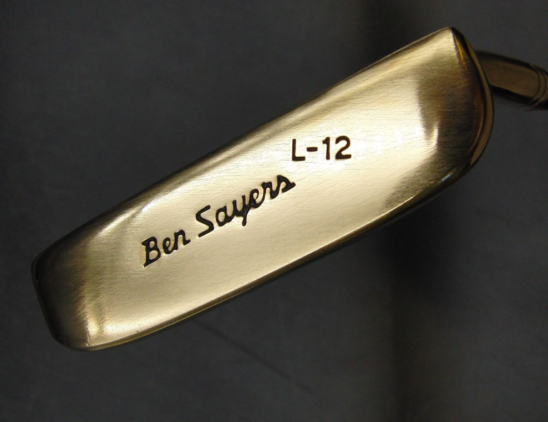 Vintage Ben Sayers L-12 Putter Steel Shaft 90cm Length Golf Pride Grip 3 Vintage Ben Sayers L-12 Putter Steel Shaft 90cm Length Golf Pride Grip