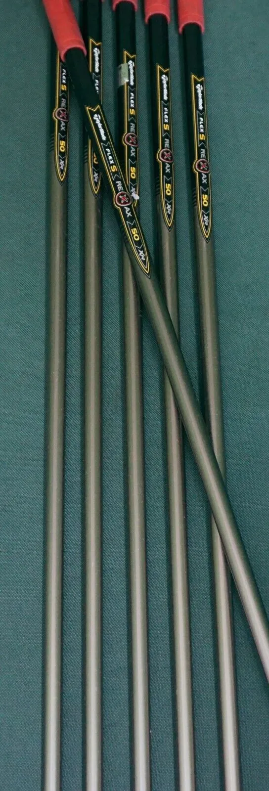 Set Of 6 X TaylorMade R7 XR Irons 5-PW Stiff Graphite Shafts IOMIC Grips 7 Set Of 6 X TaylorMade R7 XR Irons 5-PW Stiff Graphite Shafts IOMIC Grips - Image 5