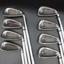 Set Of 8 X Wilson Deep Red Irons 3-PW Regular Steel Shafts Mixed Grips -Clubs Sales Shop 32 d162cfb1 8001 440b aa06 7efc6d14b69e