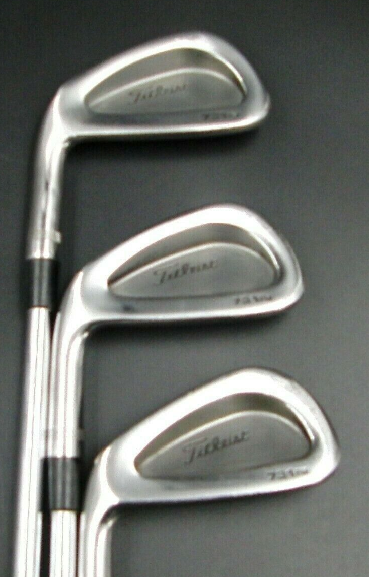 Left Handed Set Of 3 X Titleist 731 PM 3, 4 & 5 Irons Stiff Steel Shafts 4 Left Handed Set Of 3 X Titleist 731 PM 3, 4 & 5 Irons Stiff Steel Shafts - Image 2