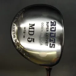 Japanese Roots Super Aermet MD5 18° 5 Wood Regular Graphite Shaft + Head Cover -Clubs Sales Shop 32 d5bd0c11 41a0 482f aef6 fa3011f9c999