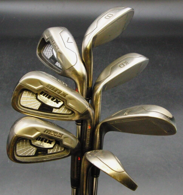 Set Of 7 X BenRoss Max Speed 2 Irons 5-SW Regular Steel Shafts Ben Ross Grips 3 Set Of 7 X BenRoss Max Speed 2 Irons 5-SW Regular Steel Shafts Ben Ross Grips