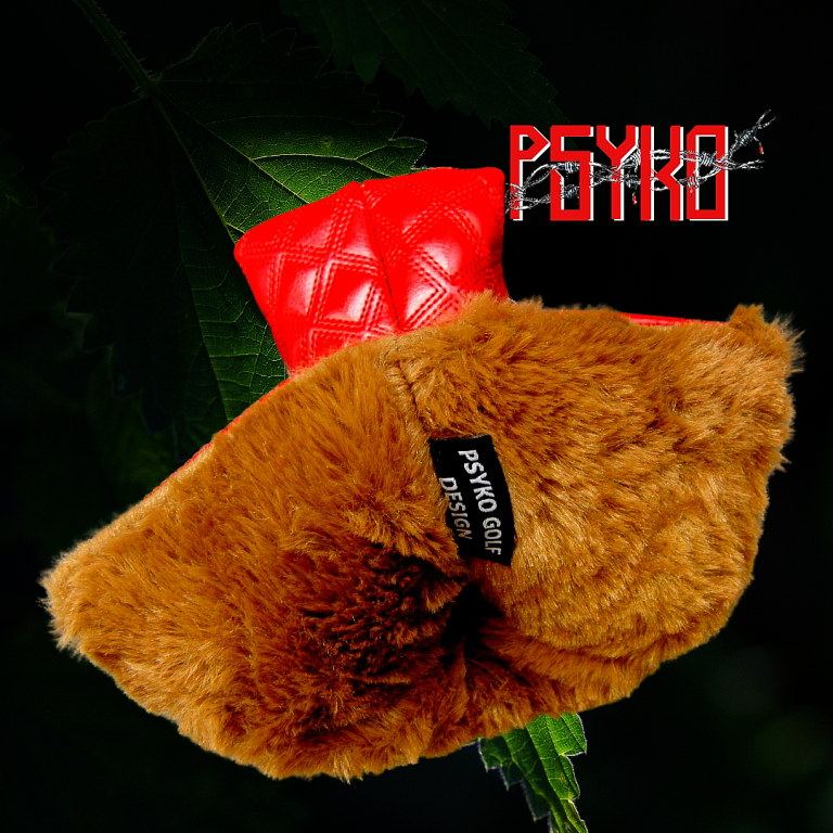 Luxury PSYKO GOLF Snake Skin & Quilted Embroidered PU Leather Putter Head Cover 8 Luxury PSYKO GOLF Snake Skin & Quilted Embroidered PU Leather Putter Head Cover - Image 6