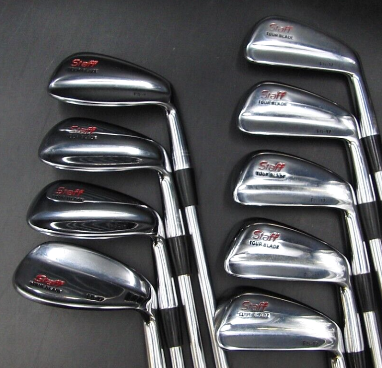 Set Of 9 X Wilson Staff Tour Blade FG17 Irons 3-SW Regular Steel Shafts 4 Set Of 9 X Wilson Staff Tour Blade FG17 Irons 3-SW Regular Steel Shafts - Image 2