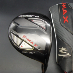 Cobra F-MAX 20° 5 Wood Senior Flex Graphite Shaft Cobra Grip & Cobra HeadCover
