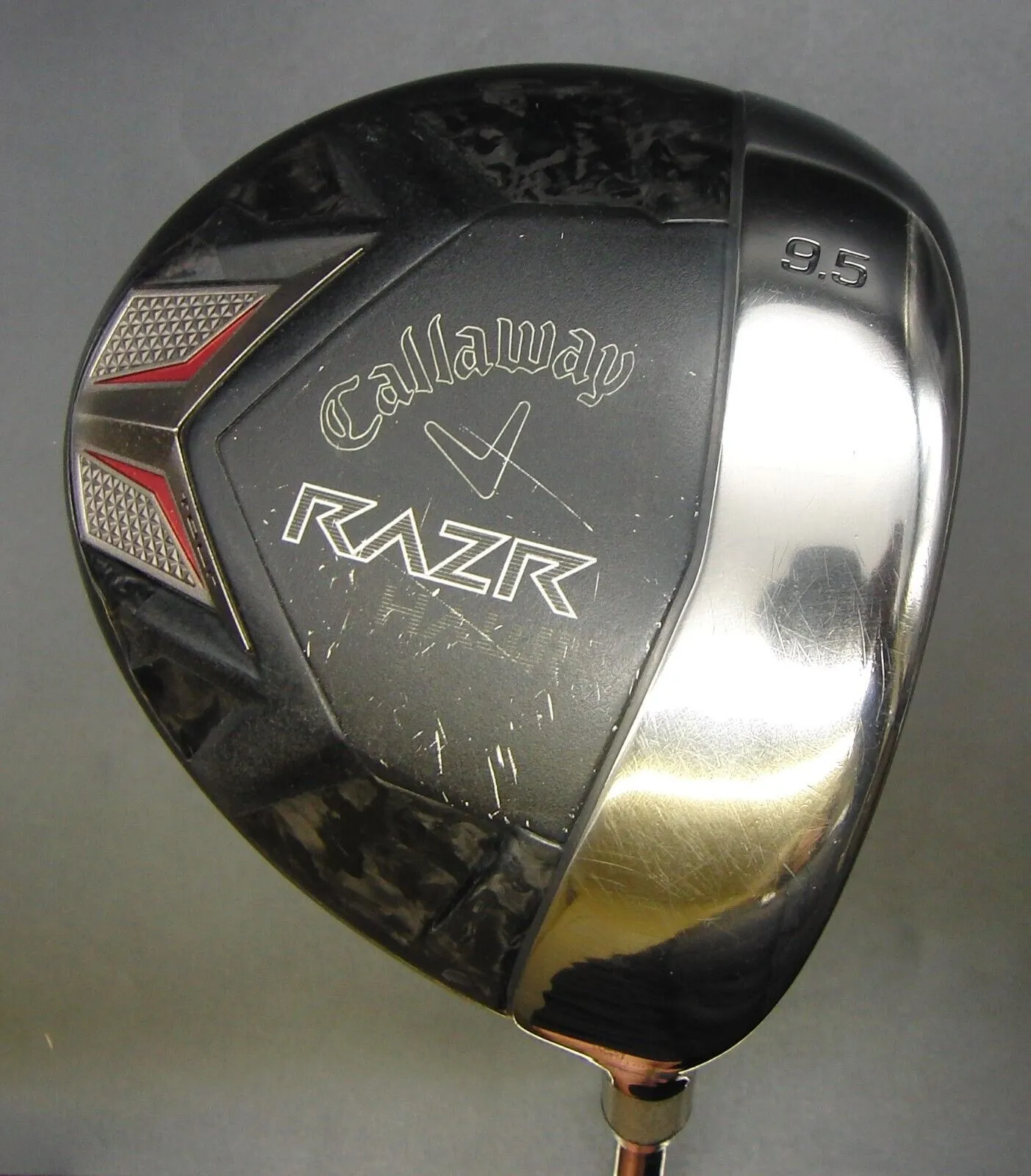 Callaway RAZR Forged Composite 9.5° Driver Regular Graphite Shaft GolfPride Grip 3 Callaway RAZR Forged Composite 9.5° Driver Regular Graphite Shaft GolfPride Grip