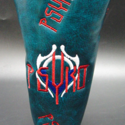 Luxury PSYKO GOLF Embroidered Genuine Leather Putter Head Cover -Clubs Sales Shop 32 dccec541 106b 4784 a4b3 314f6e855068