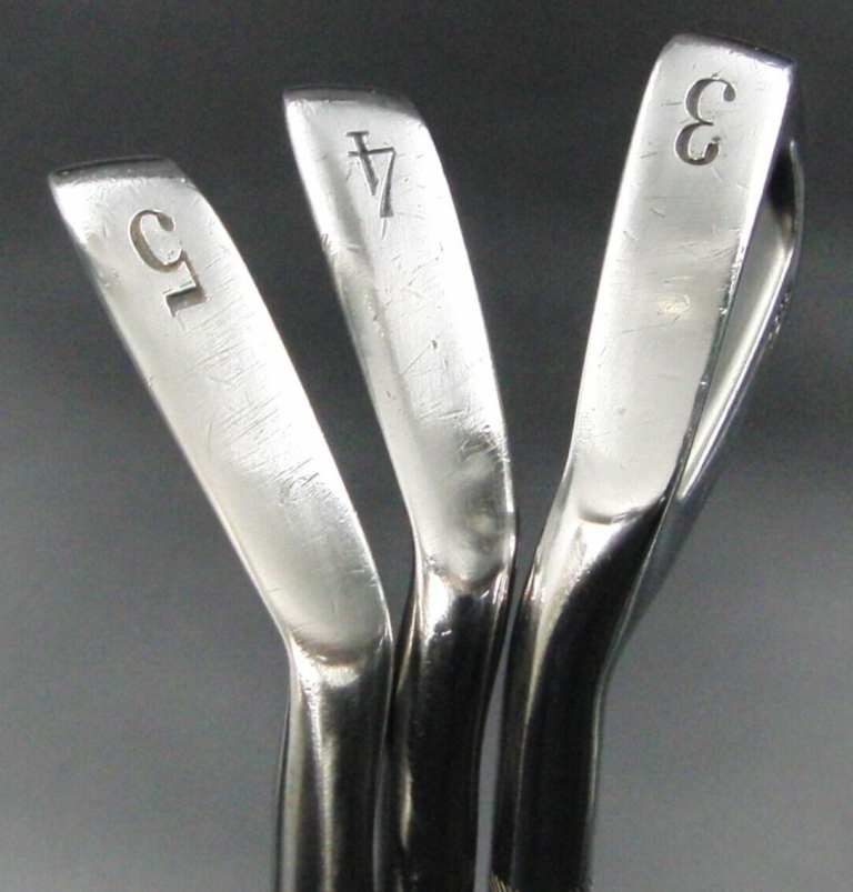 Left Handed Set Of 3 X Titleist 731 PM 3, 4 & 5 Irons Stiff Steel Shafts 3 Left Handed Set Of 3 X Titleist 731 PM 3, 4 & 5 Irons Stiff Steel Shafts