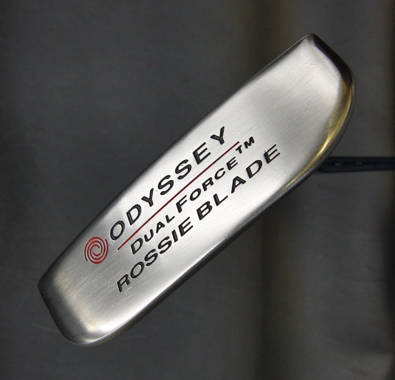Odyssey Dual Force Rossie Blade Putter 89.5cm Steel Shaft Odyssey Grip 3 Odyssey Dual Force Rossie Blade Putter 89.5cm Steel Shaft Odyssey Grip