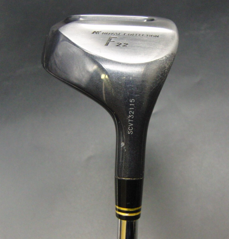 Japanese Royal Collection Super CV TRC F 22° Wood Stiff Steel Shaft Karma Grip 4 Japanese Royal Collection Super CV TRC F 22° Wood Stiff Steel Shaft Karma Grip - Image 2