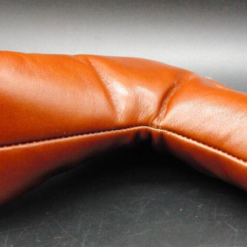 Luxury PSYKO GOLF Brown Genuine Leather Putter Embossed Head Cover -Clubs Sales Shop 32 e24a31d1 a350 4c23 b359 047246c815ec