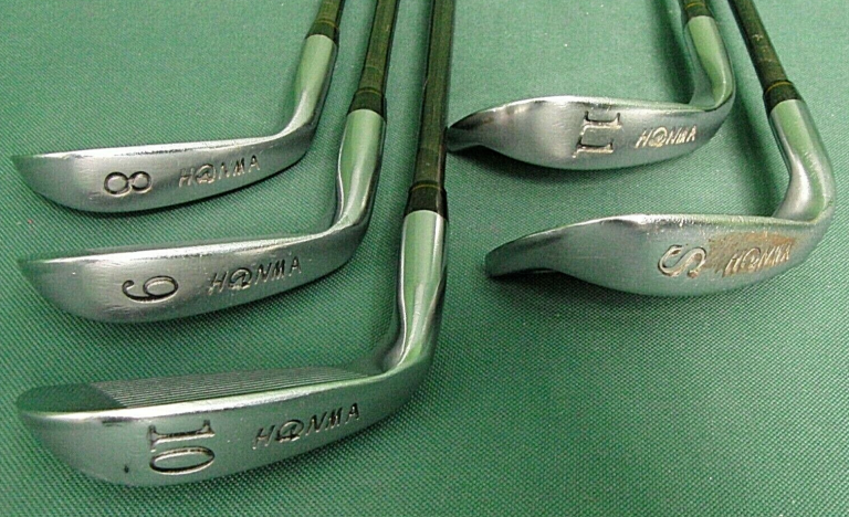 Set Of 5 X Honma LB-300 Irons 8-SW Stiff Graphite Shafts SAPLIZE Grips 6 Set Of 5 X Honma LB-300 Irons 8-SW Stiff Graphite Shafts SAPLIZE Grips - Image 4