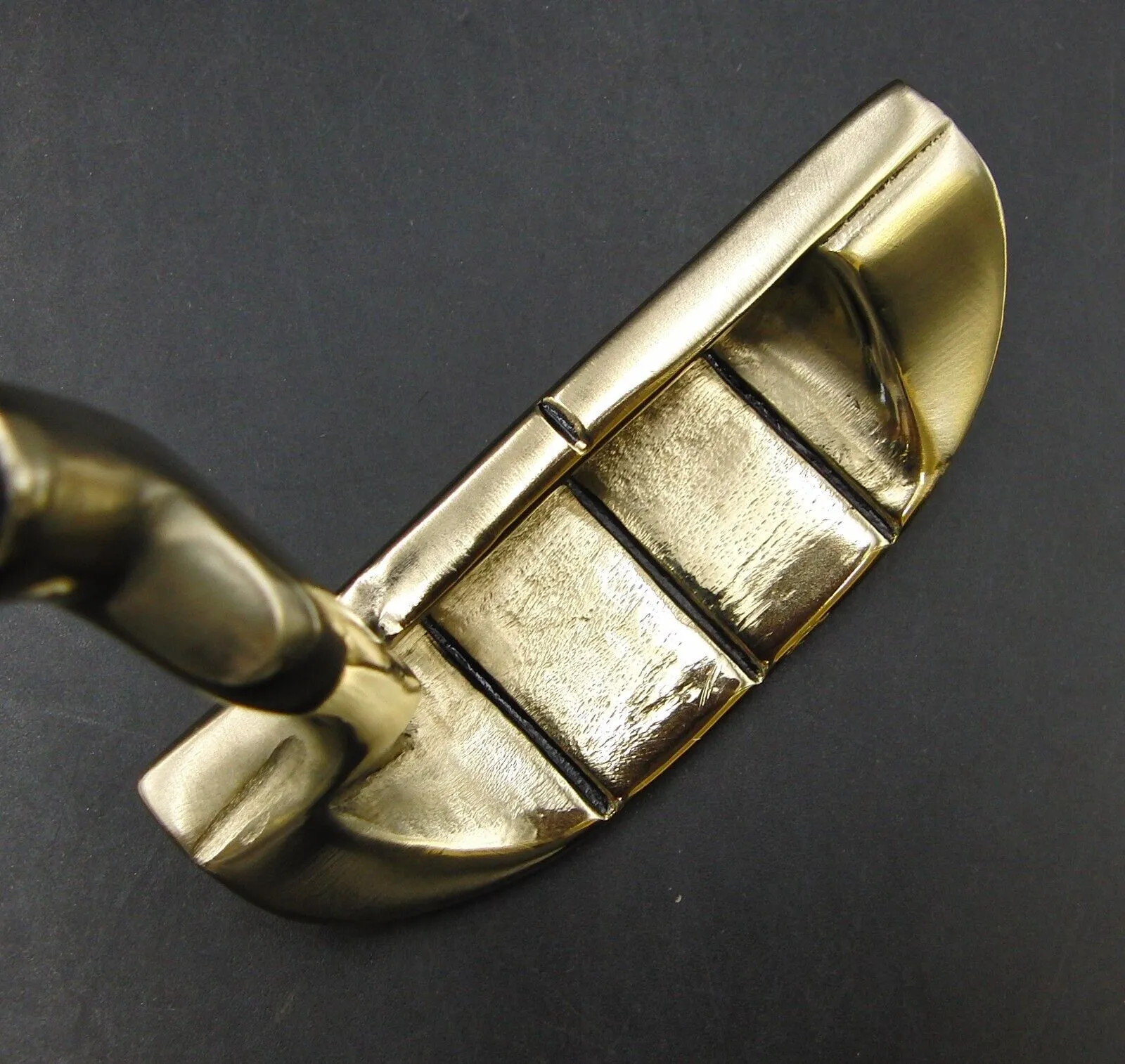 Polished Mizuno 0803 Putter 88cm Long Steel Shaft Toward The Hole Grip 5 Polished Mizuno 0803 Putter 88cm Long Steel Shaft Toward The Hole Grip - Image 3