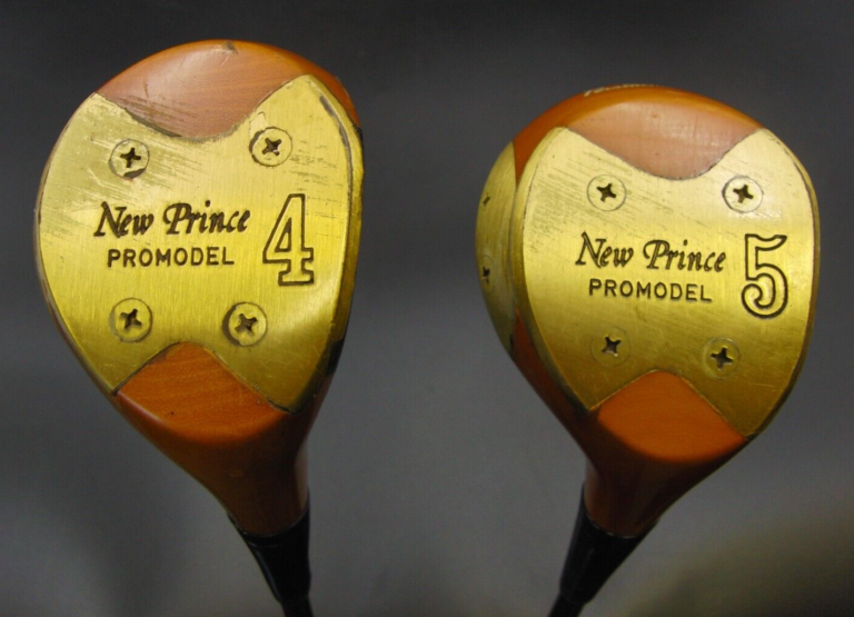 Vintage Set 2 Japanese New Prince Promodel 4 & 5 Woods Regular Graphite Shafts 3 Vintage Set 2 Japanese New Prince Promodel 4 & 5 Woods Regular Graphite Shafts