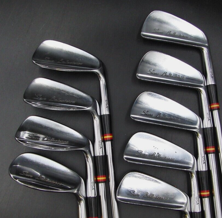 Set Of 9 X Slazenger Seve Ballesteros USA Irons 3-SW Regular Steel Shafts 5 Set Of 9 X Slazenger Seve Ballesteros USA Irons 3-SW Regular Steel Shafts - Image 3