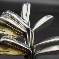 Set Of 7 X TaylorMade SLDR Irons 4-PW Regular Steel Shafts TaylorMade Grips