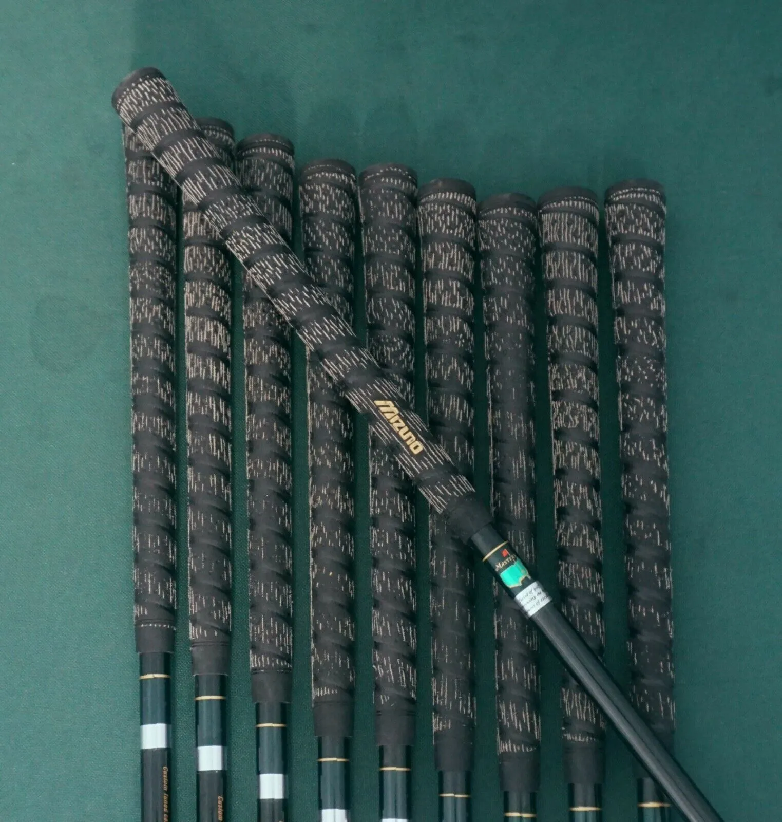 Set Of 10 X Mizuno Masters Forged Irons 3-SW + F Wedge Regular Graphite Shafts 8 Set Of 10 X Mizuno Masters Forged Irons 3-SW + F Wedge Regular Graphite Shafts - Image 6