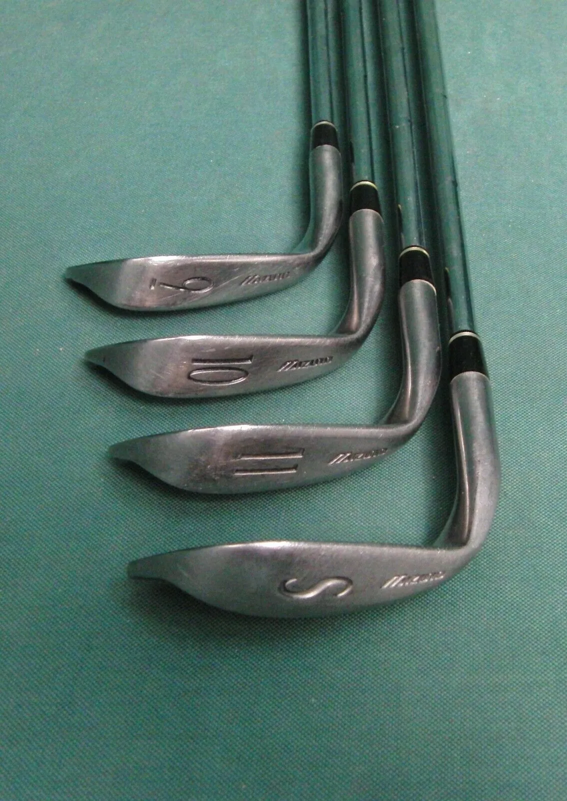 Set Of 4 X Mizuno S Pacewand Irons 9-SW Regular Steel Shafts Mizuno Grips 6 Set Of 4 X Mizuno S Pacewand Irons 9-SW Regular Steel Shafts Mizuno Grips - Image 4