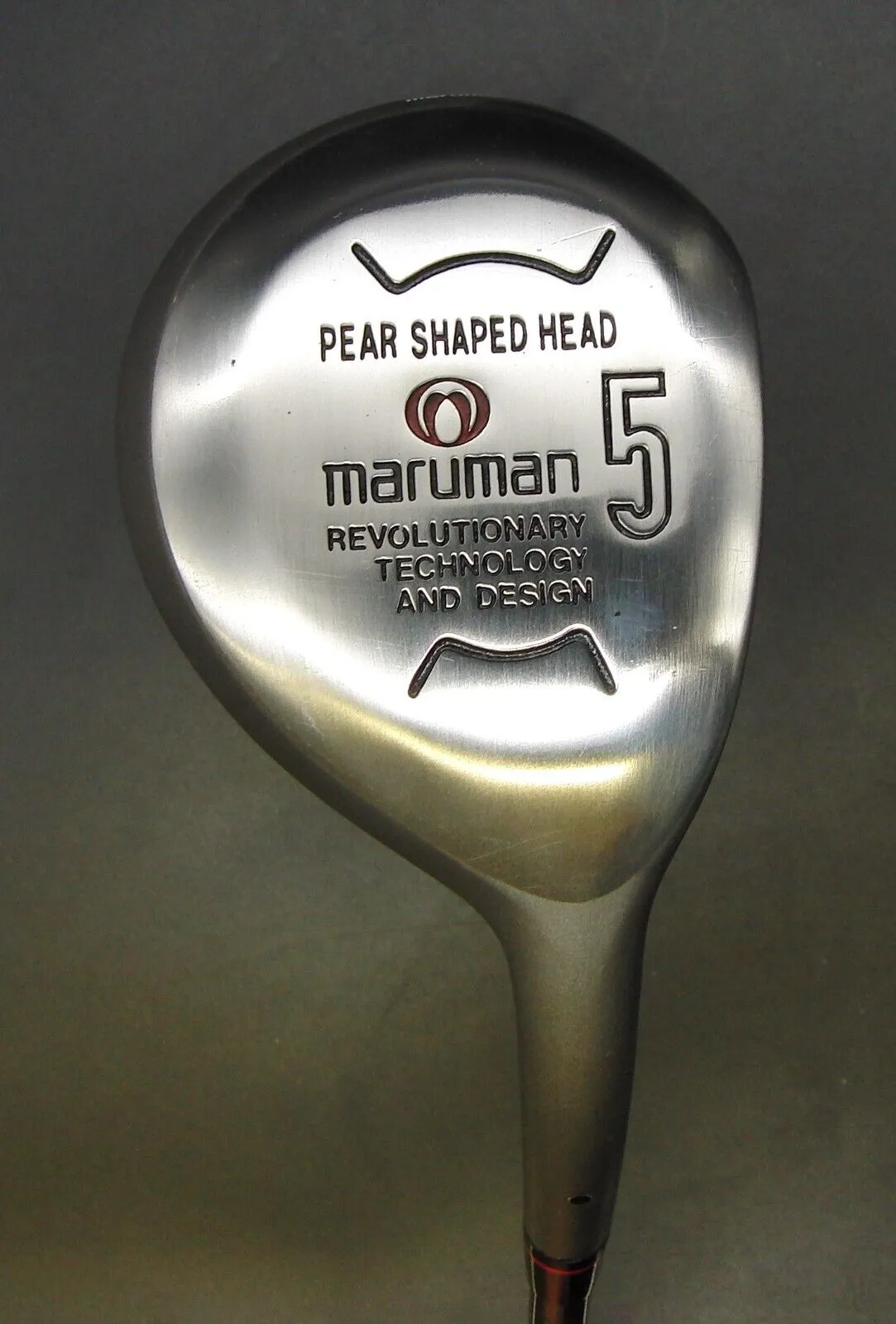Japanese Maruman Pear Shaped Head Suppon Tap 5 Wood Stiff Graphite Shaft 3 Japanese Maruman Pear Shaped Head Suppon Tap 5 Wood Stiff Graphite Shaft