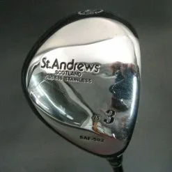 St. Andrews St Andrews SAF-502 3 Wood 15° Regular Graphite Shaft St Andrews Grip & H/Cover -Clubs Sales Shop 32 ef01901a 2c7d 4932 beb8 ee2253ee2b8e