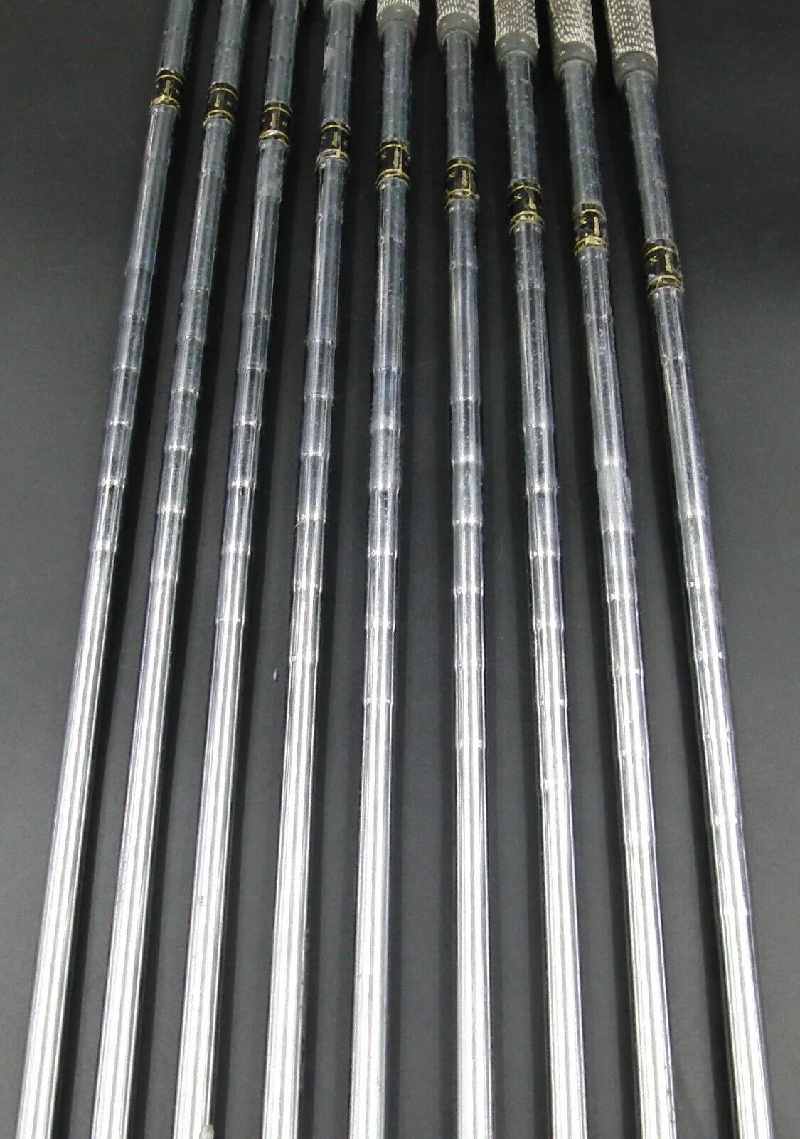 Set Of 9 X Mizuno Pro Original Irons 3-SW Regular Steel Shafts Lamkin 8 Set Of 9 X Mizuno Pro Original Irons 3-SW Regular Steel Shafts Lamkin - Image 6