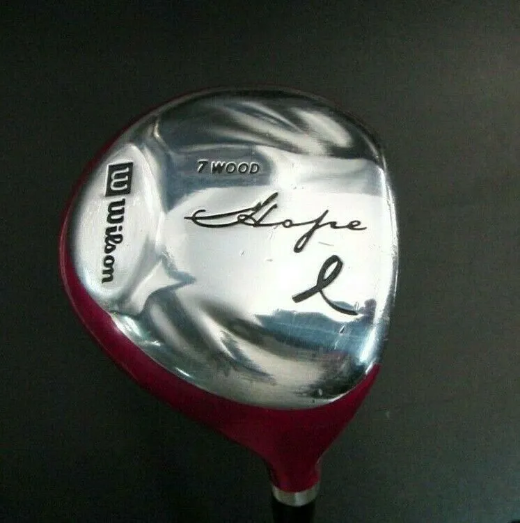 Ladies Wilson Hope 7 Wood Woman's Flex Graphite Shaft Wilson Grip 3 Ladies Wilson Hope 7 Wood Woman's Flex Graphite Shaft Wilson Grip