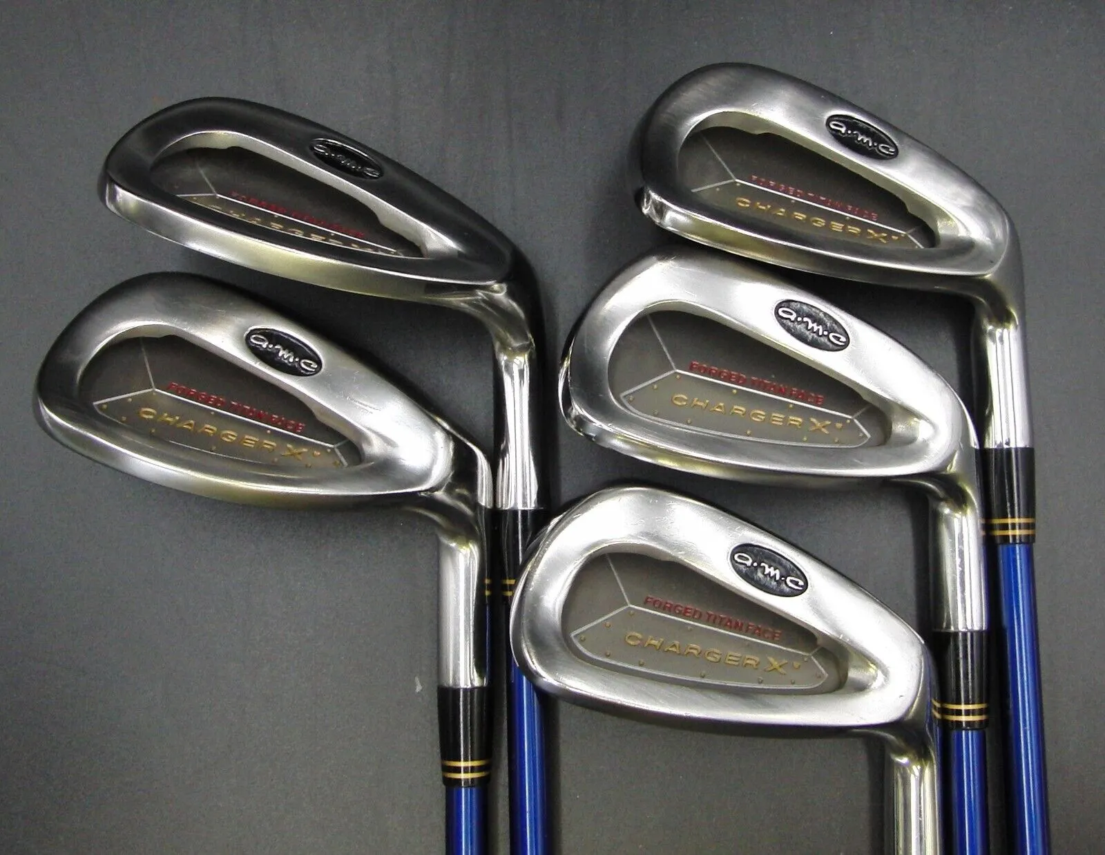 Ladies Set Of 5 X A.M.C. Charger Irons 6-PW Ladies Graphite Shafts Pride Grips 5 Ladies Set Of 5 X A.M.C. Charger Irons 6-PW Ladies Graphite Shafts Pride Grips - Image 3