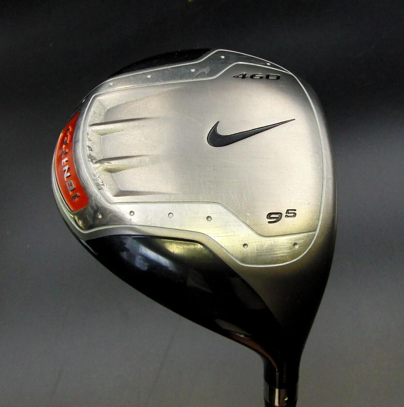 Nike Ignite + 460 9.5° Driver Stiff Graphite Shaft Nike Grip 3 Nike Ignite + 460 9.5° Driver Stiff Graphite Shaft Nike Grip